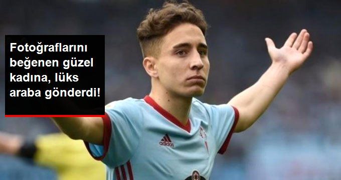 Ünlü Futbolcu Emre Mor, Fotoğraflarını Beğenen Güzel Kadına Araba Hediye Etti