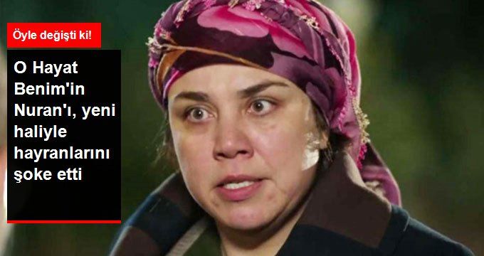 O HAYAT BENİM’İN NURAN’I, ŞİMDİLERDE FİT VÜCUDUYLA BÜYÜLÜYOR!