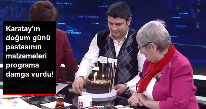 Canan Karatay’ın Doğum Günü Pastası Malzemeleriyle Programa Damga Vurdu!