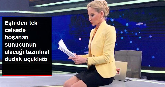 Tek Celsede Boşanan Sunucu Meltem Acet, Eşinden Rekor Tazminat Alacak