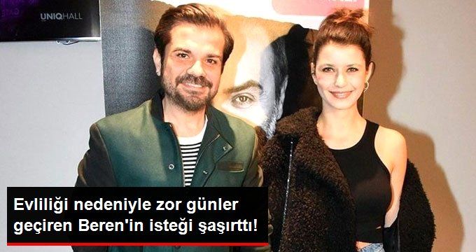 Evliliği Nedeniyle Zor Günler Geçiren Beren Saat, 5 Paket Sigara İstedi