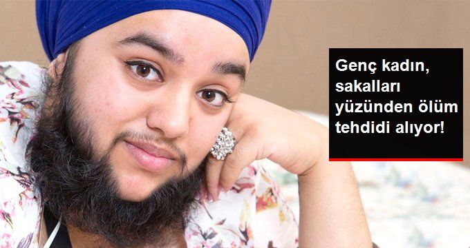 GENÇ KIZ, SAKALLARINI UZATMA KARARI ALARAK, ‘BENİ BÖYLE KABUL EDİN’ DEDİ
