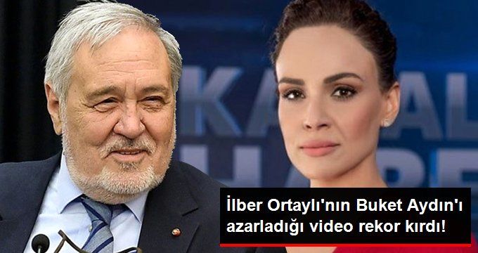 İlber Ortaylı’nın Buket Aydın’ı Azarladığı Görüntüler Sosyal Medyada Gündem Oldu