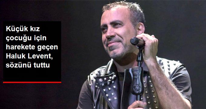 Haluk Levent, Küçük Kız Çocuğuna Tekerlekli Sandalye Alan Kişinin Evinde Yemek Yaptı