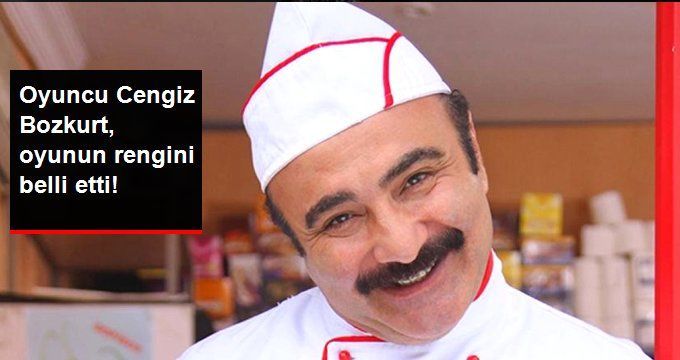 Oyuncu Cengiz Bozkurt, Oyunun Rengini Belli Etti