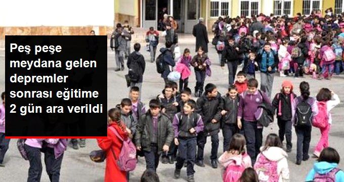 Denizli’nin Acıpayam İlçesinde Eğitime 2 Gün Ara Verildi