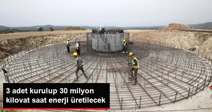 Ayvalık’ta Kurulacak 3 Adet Rüzgar Gülü ile 30 Milyon Kilovat Saat Enerji Üretilecek