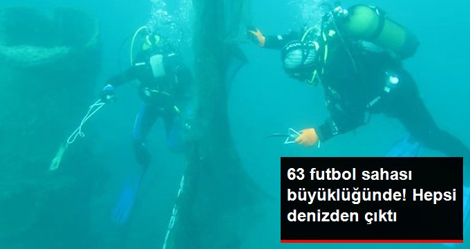63 Futbol Sahası Büyüklüğünde! Hepsi Denizden Çıktı