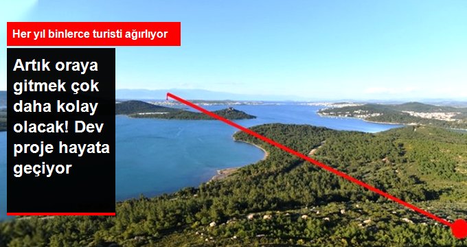 Ayvalık’ın Şeytan Sofrası Teleferik ile Taçlanacak