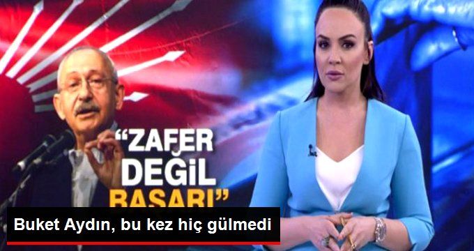 Buket Aydın, Kılıçdaroğlu’nun Haberini Sunarken Hiç Gülmedi