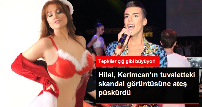 Şarkıcı Hilal Cebeci, Cinsel Organını Açtığı İddia Edilen Kerimcan Durmaz’a Ateş Püskürdü