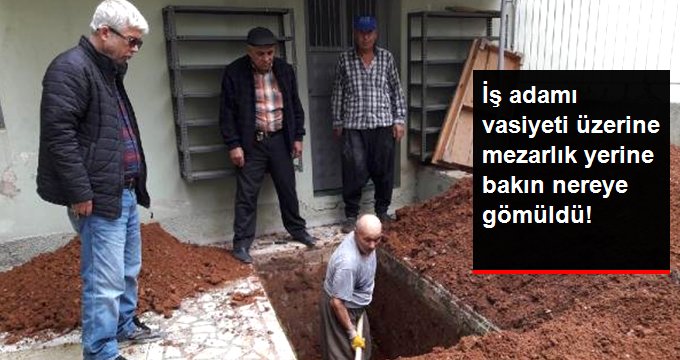 İş Adamı Vasiyeti Üzerine Evinin Yanına Yaptırdığı Caminin Avlusuna Gömüldü