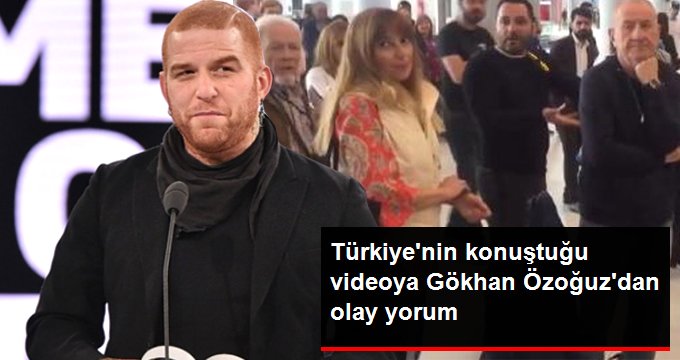 Gökhan Özoğuz, Uçağı Rötar Yaptığı İçin Personele Hakaret Eden Kadına Sitem Etti