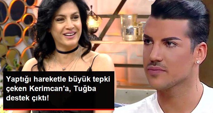 Cinsel Organını Gösterdiği İddiasıyla Tepki Çeken Kerimcan Durmaz’a Tuğba Ekinci’den Destek!