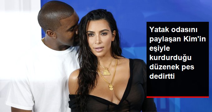 Şov Yıldızı Kim Kardashian, Takipçilerine Yatak Odasına Kurdurduğu Düzeneği Gösterdi