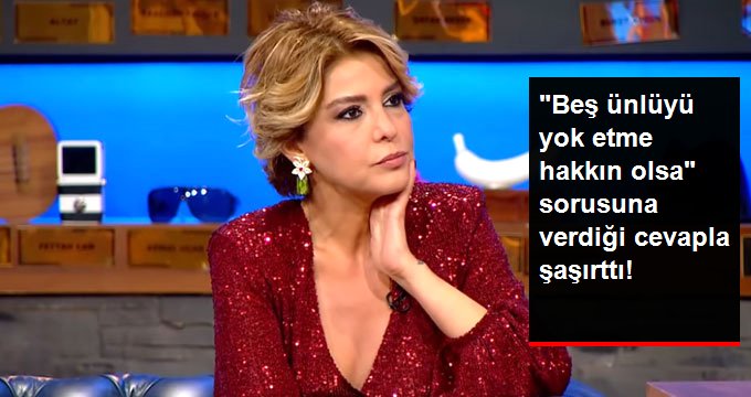 Gülben Ergen’den Ağızları Açık Bırakan Açıklama: Ünlülerin Hepsini Yok Ederdim