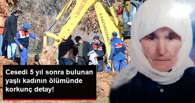 Cesedi 5 Yıl Sonra Bulunan Yaşlı Kadının, Boğularak Öldürüldüğü Ortaya Çıktı