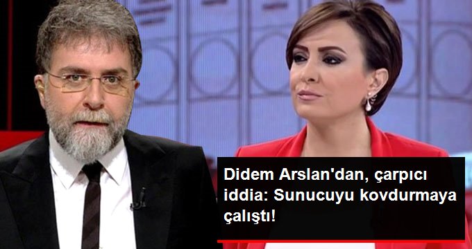 Didem Arslan Yılmaz’dan, bomba Ahmet Hakan iddiası: Sunucuyu kovdurmaya çalıştı
