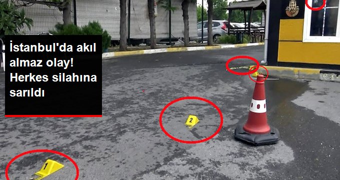 Film Gibi Olay! Bekçi, Eski Eşinin Sevgilisini, Polis de Taksiciyi Vurdu