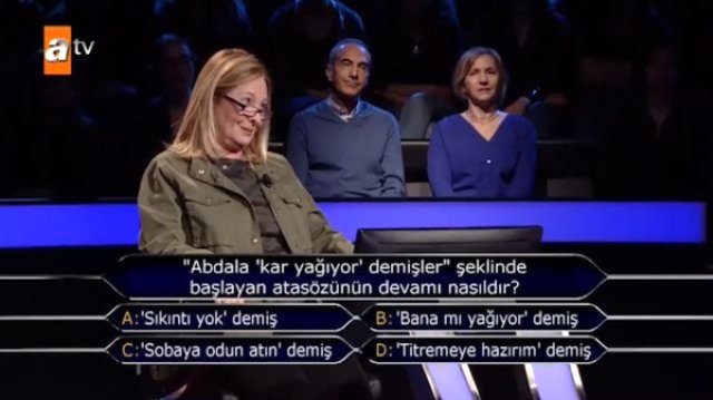 Kim Milyoner Olmak İster’e Atasözü Sorusu Damga Vurdu