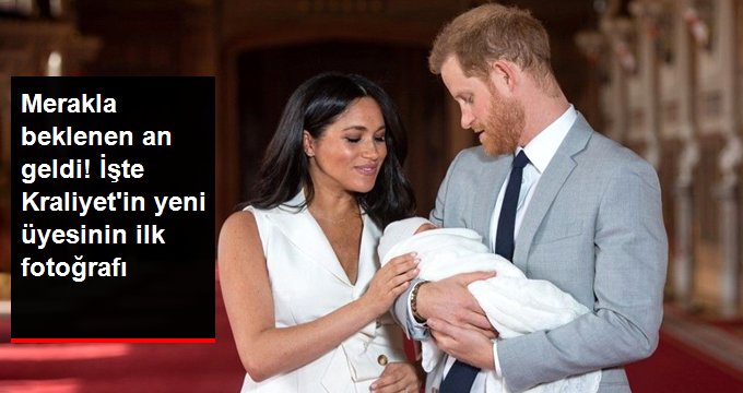Meghan Markle ve Prens Harry’nin Bebeklerinin İlk Fotoğrafı Ortaya Çıktı