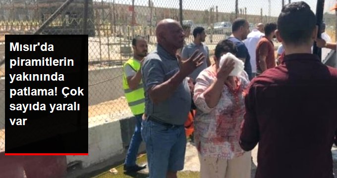 Mısır’da, Piramitlerin Yakınında Turistleri Taşıyan Otobüste Patlama: 17 Yaralı