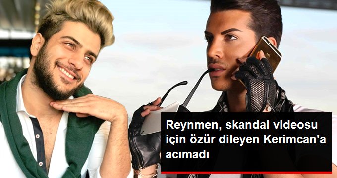 Reynmen, Müstehcen Videosuyla Tepki Çeken Kerimcan Durmaz’ı Tiye Aldı