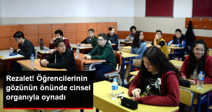 Sınıfta Cinsel İçerikli Film İzleyen Öğretmenin Rezaletini Öğrenciler Ortaya Çıkardı