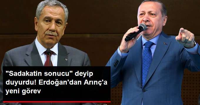 Bülent Arınç’a Cumhurbaşkanlığı Yüksek İstişare Kurulu’nda Görev Verildi