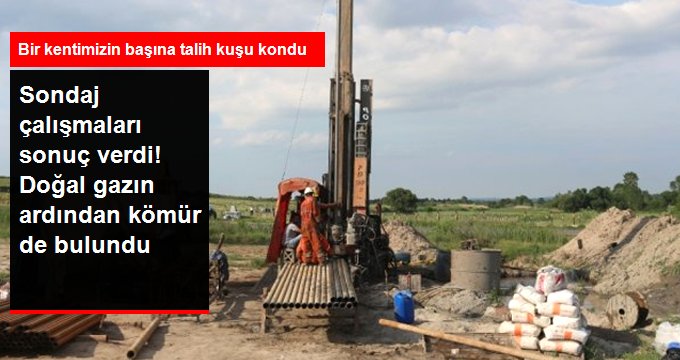 Trakya’da Doğal Gazdan Sonra Kömür de Bulundu