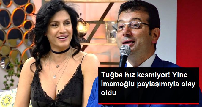 Şarkıcı Tuğba Ekinci’den dikkat çeken Ekrem İmamoğlu paylaşımı: Pamuk prens