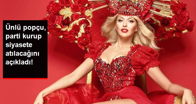Ünlü popçu Olga Polyakova, parti kurup siyasete atılacağını açıkladı!