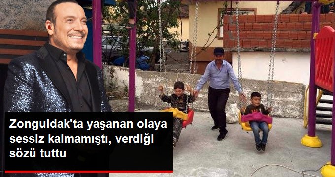 Cenk Eren, Çocuk Parkını Yıkan Eski Muhtarın Köyüne Yeni Park Yaptırdı