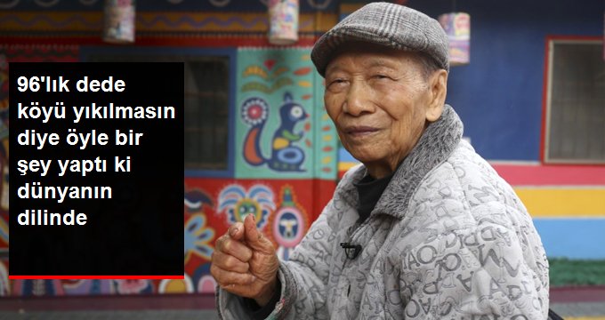 Köyünün yıkılmasını istemeyen yaşlı adam öyle bir şey yaptı ki, dünya onu konuşuyor