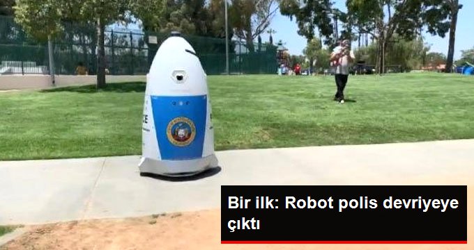 ABD’de üretilen robot polis ilk devriyesine çıktı