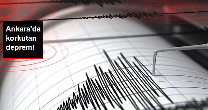 Ankara Çubuk’ta 3,5 şiddetinde deprem meydana geldi!