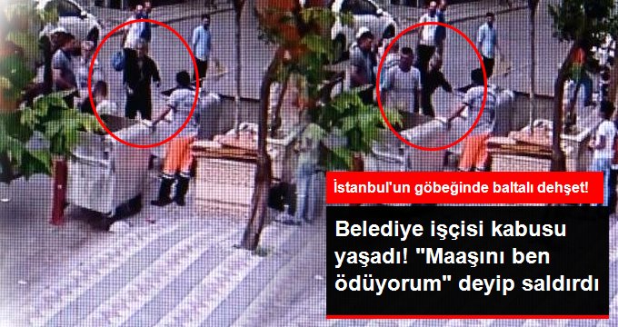 Sultangazi’de temizlik işçisine baltalı saldırı