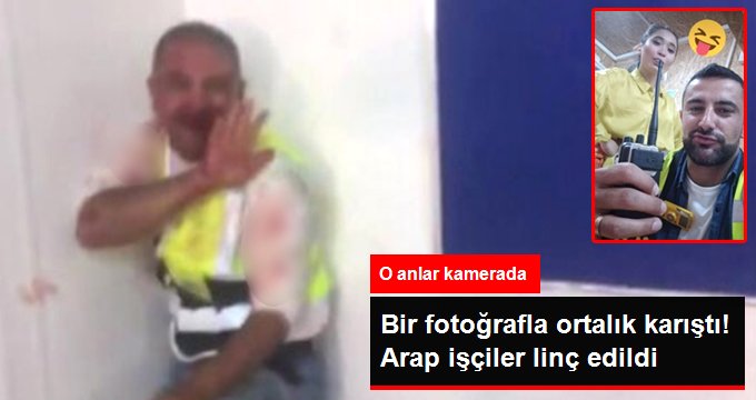 Petrol sahasında Kazak işçiler, Arap işçilere saldırdı! Dehşete düşüren anlar kamerada