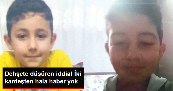 Adıyaman’da kaybolan 2 kardeşin otomobille kaçırıldığı iddia edildi