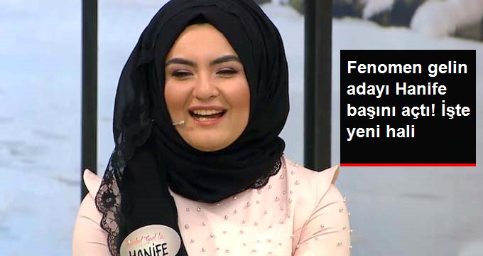Tesettürlü fenomen gelin adayı Hanife Gürdal başını açtığını duyurdu