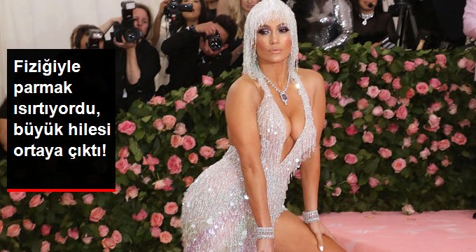 Fiziğiyle hayran bırakan Jennifer Lopez’i yırtmacı ele verdi