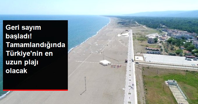 Türkiye’nin en uzun sahili olacak olan Karacabey Boğazı Plajı için geri sayım başladı