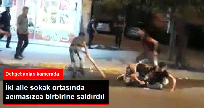 Esenyurt’ta ortalık karıştı! İki aile acımasızca birbirine saldırdı