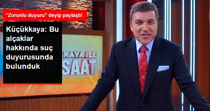 İsmail Küçükkaya sosyal medyadan paylaştı: Bu alçaklar hakkında suç duyurusunda bulunduk