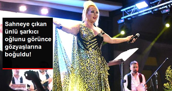 Safiye Soyman MS hastası oğlunu görünce gözyaşlarını tutamadı