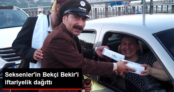 Seksenler dizisinin Bekçi Bekir’i 20 bin iftariyelik dağıttı
