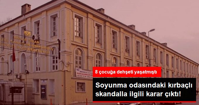 Soyunma odasındaki kırbaçlı skandalla ilgili karar çıktı!