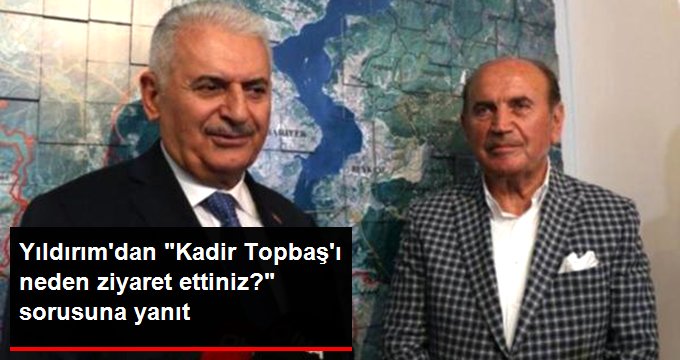 Binali Yıldırım’dan canlı yayında “Kadir Topbaş” yanıtı