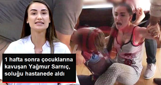 Yağmur Sarnıç, Emre Aşık’ın icra yoluyla aldığı çocuklarına kavuştu