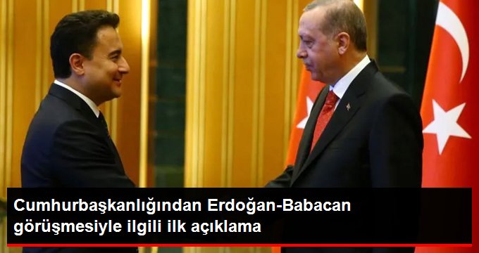 Cumhurbaşkanlığı Sözcüsü İbrahim Kalın’dan Erdoğan-Babacan görüşmesiyle ilgili açıklama